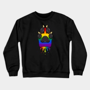 LGBTQ+ Paw Crewneck Sweatshirt